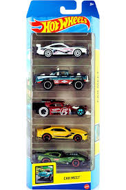 Hot Wheels 5'li Set Çeşitli Karakterler Metal Araba Koleksiyon