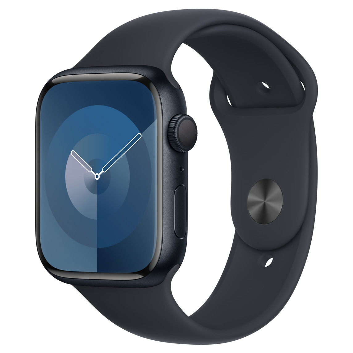 Apple Watch Series 9 GPS 45mm Midnight Aluminum Sport Band